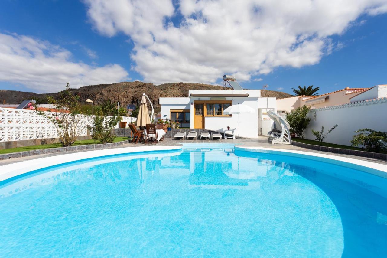 Bungalow Palm Mar With Pool And Garden Arona  Exteriér fotografie