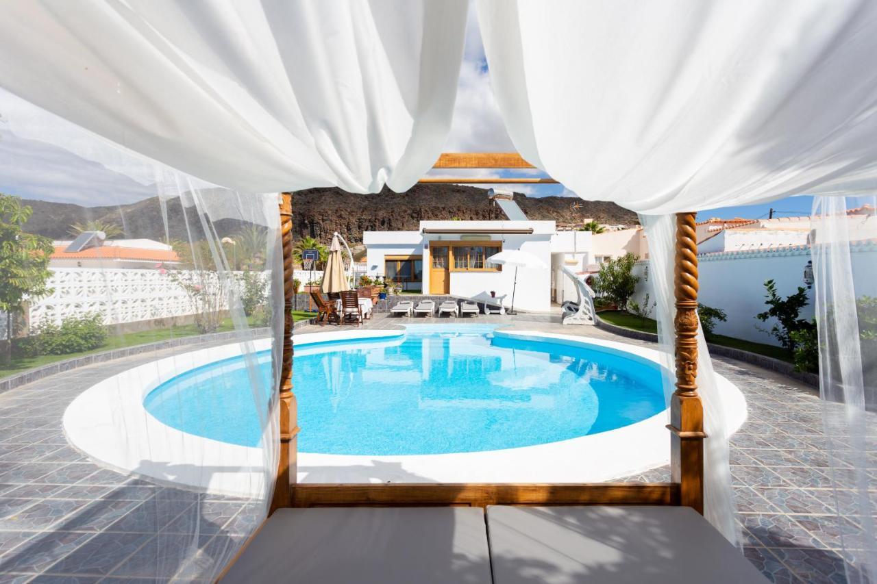 Bungalow Palm Mar With Pool And Garden Arona  Exteriér fotografie